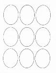 free oval frame cutouts