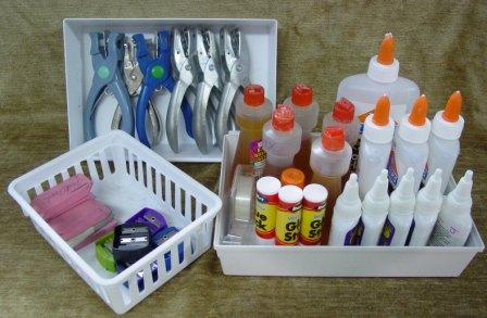 Glues, Tapes, Punches, etc.