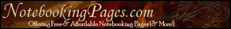 NotebookingPages.com ~ Free & Affordable Notebooking Pages (& More!)