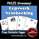 Free Copywork Notebooking Pages