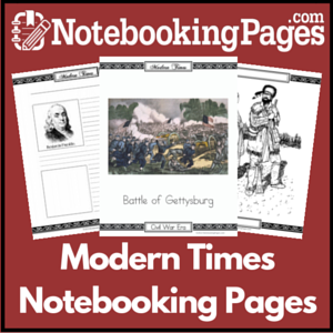 Modern Times Notebooking Pages