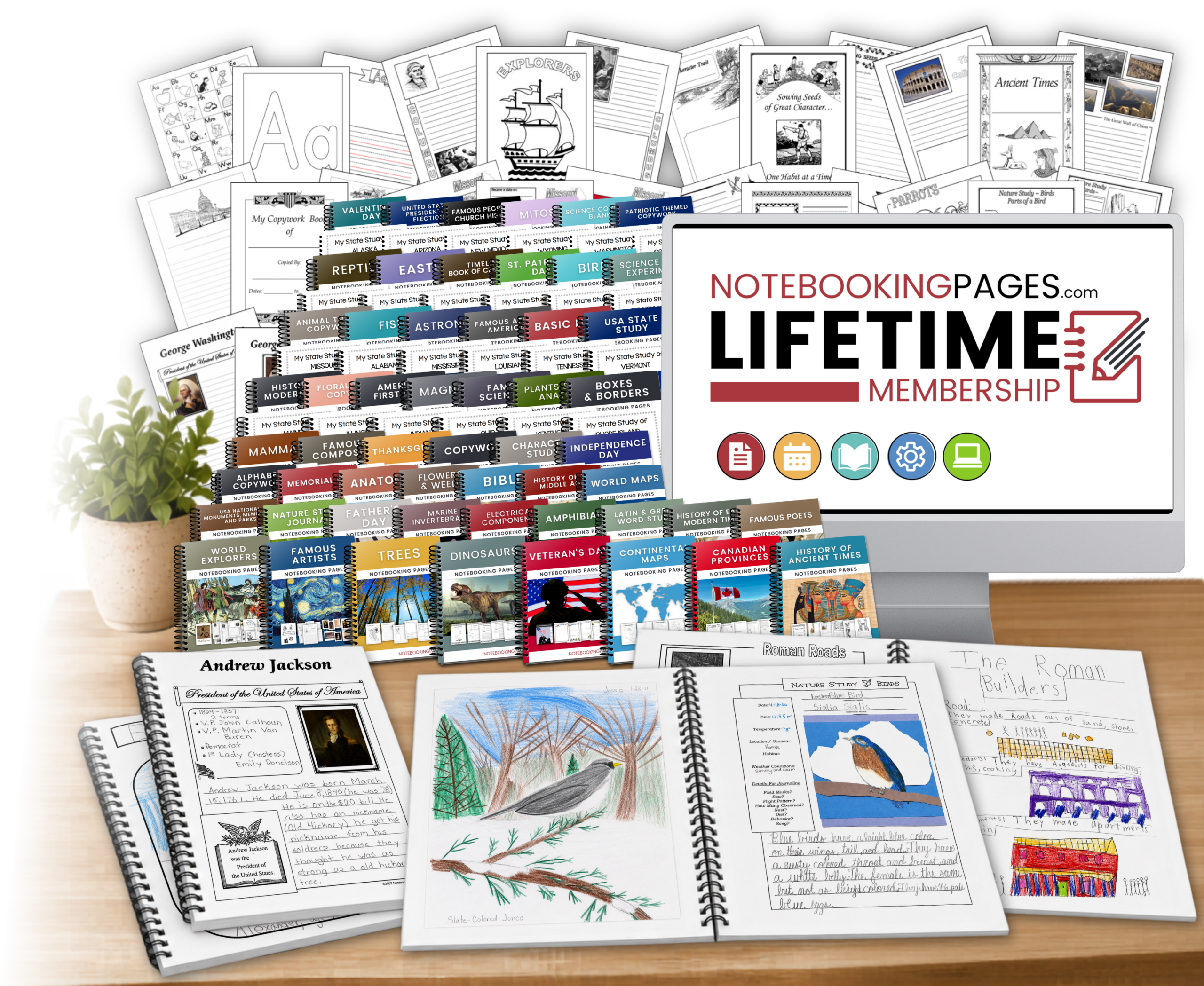 Notebooking Pages LIFETIME Membership