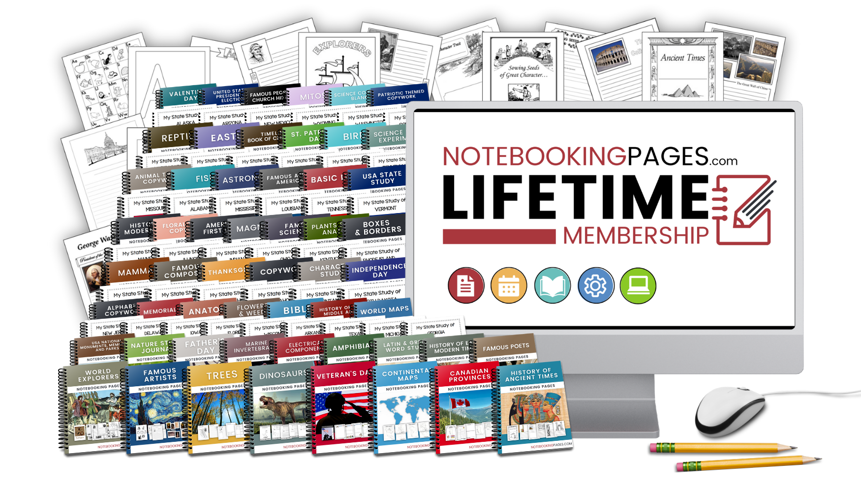 Notebooking Pages LIFETIME Membership