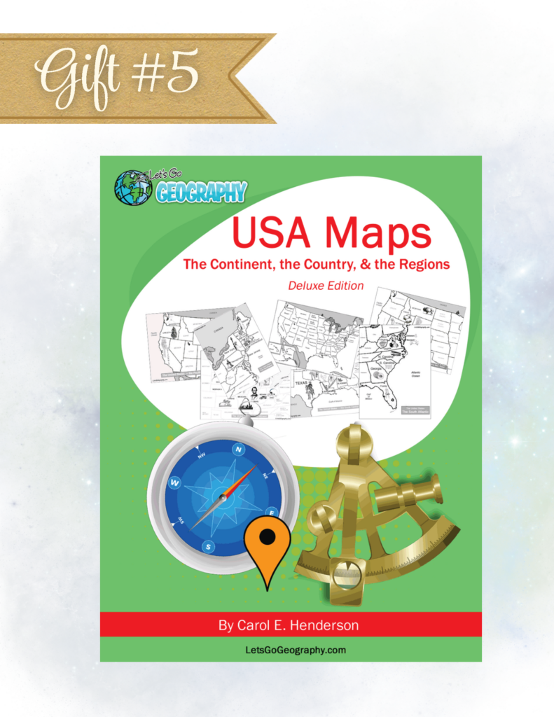 Maps of the USA: Labeled & Unlabeled