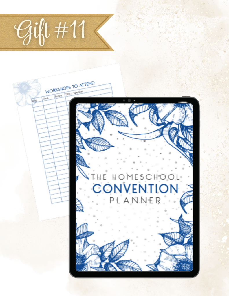 Homeschool Convention Planner