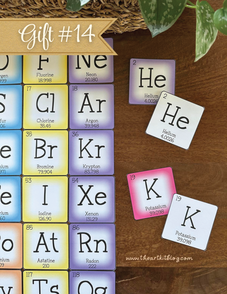 Periodic Table Floor Puzzle Printable