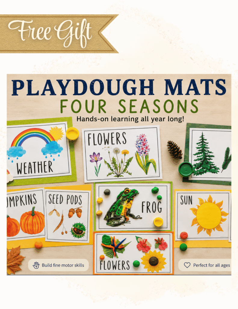 All-Season Play Dough Mats