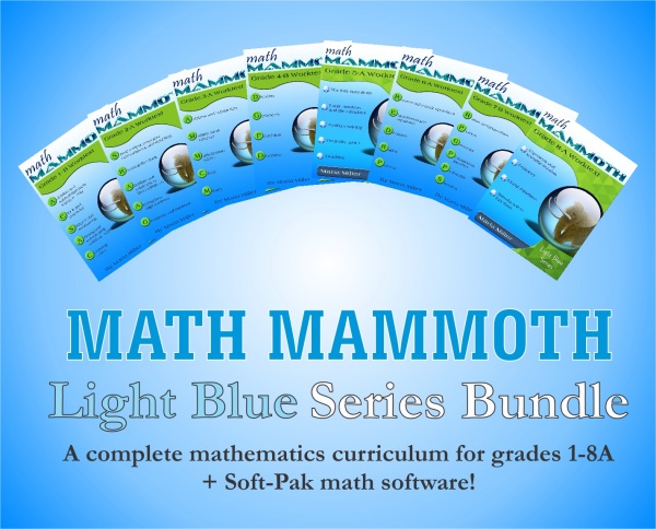 Math Mammoth Light Blue Series