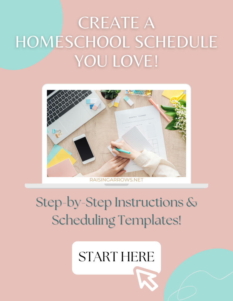 Create a Homeschool Schedule You Love!