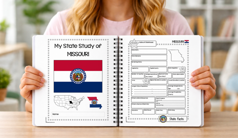 Geography Notebooking Pages