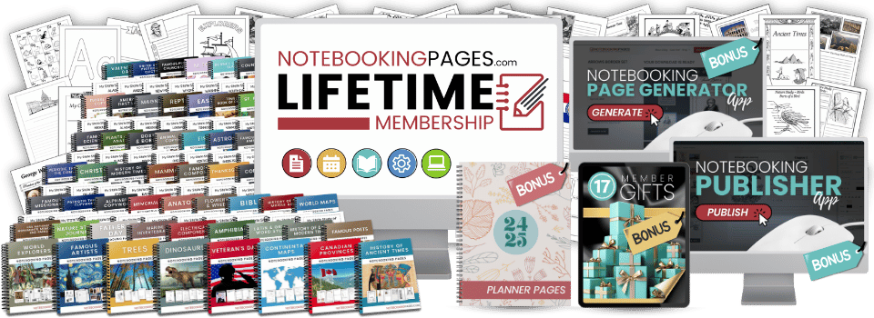 Notebooking Pages LIFETIME Membership