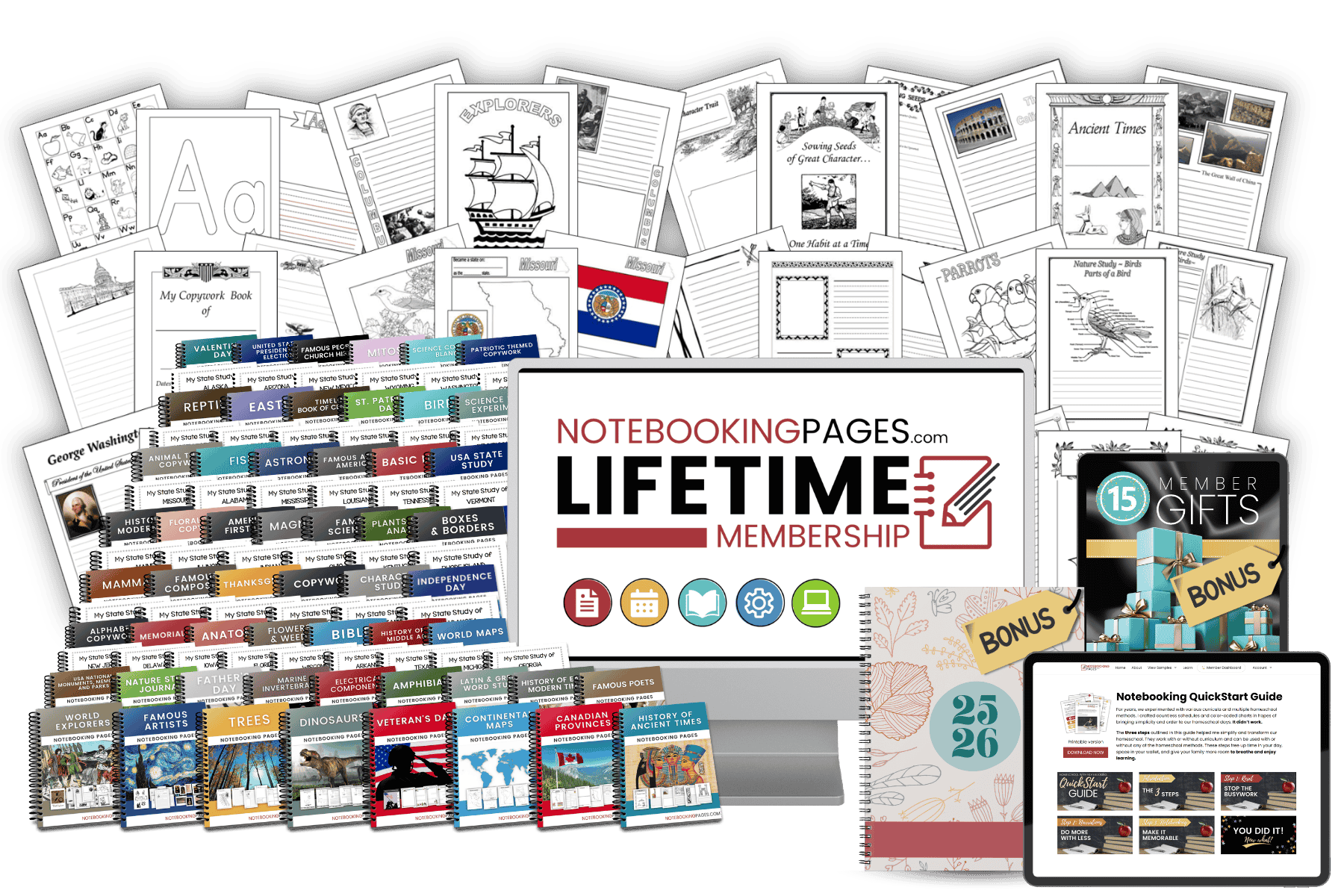 Notebooking Pages LIFETIME Membership