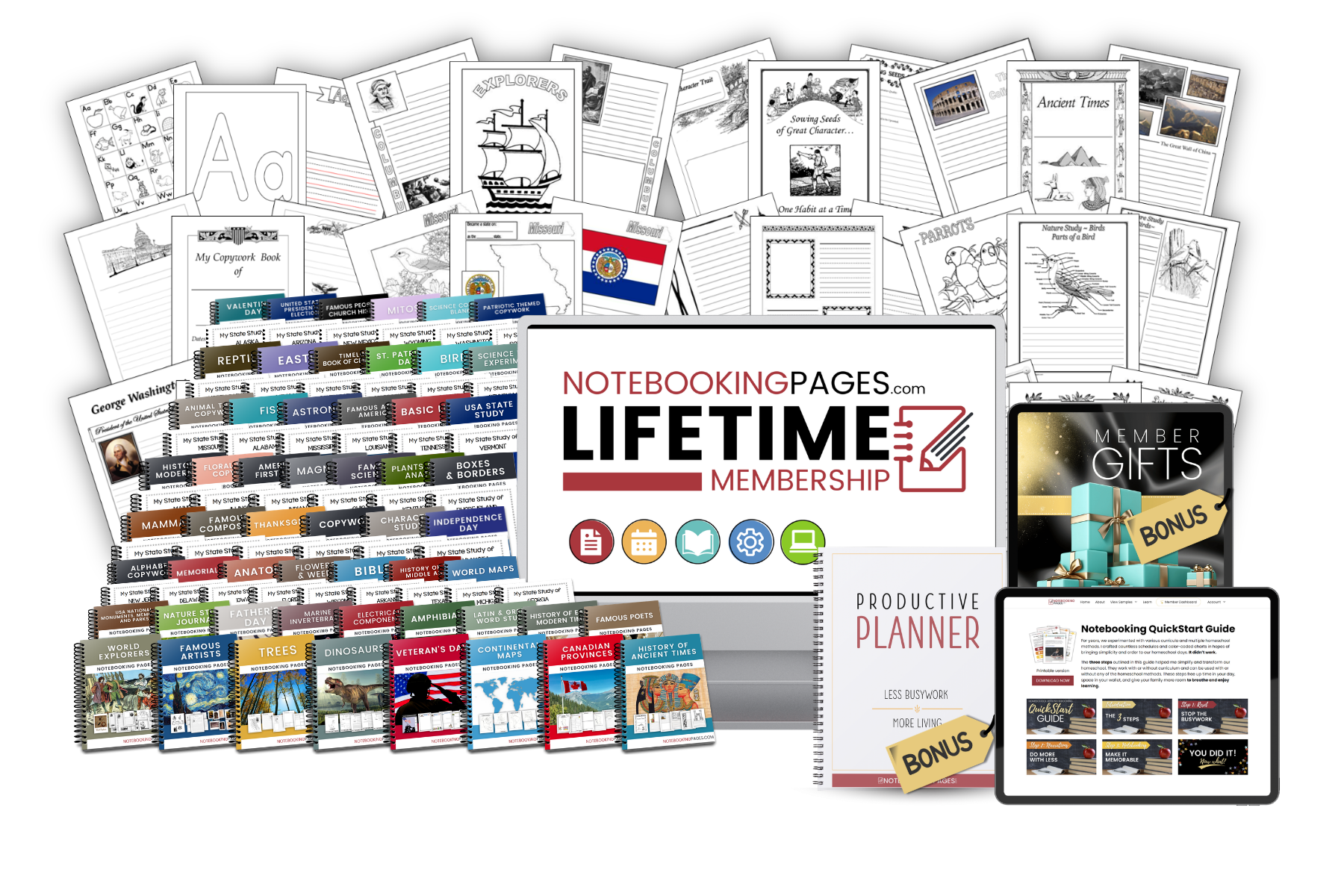 Notebooking Pages LIFETIME Membership