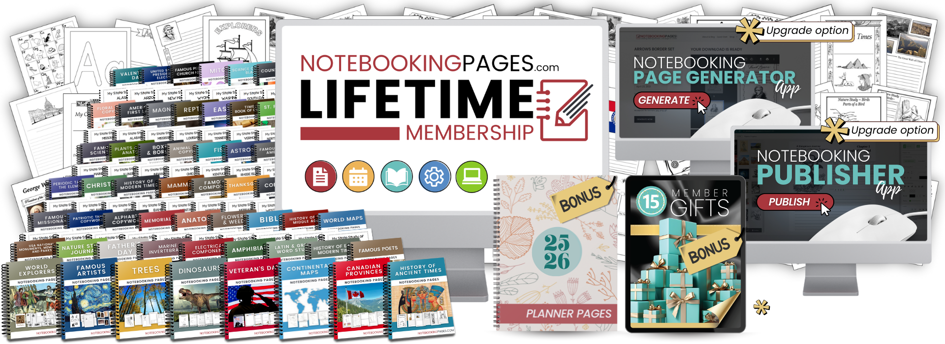 Notebooking Pages LIFETIME Membership