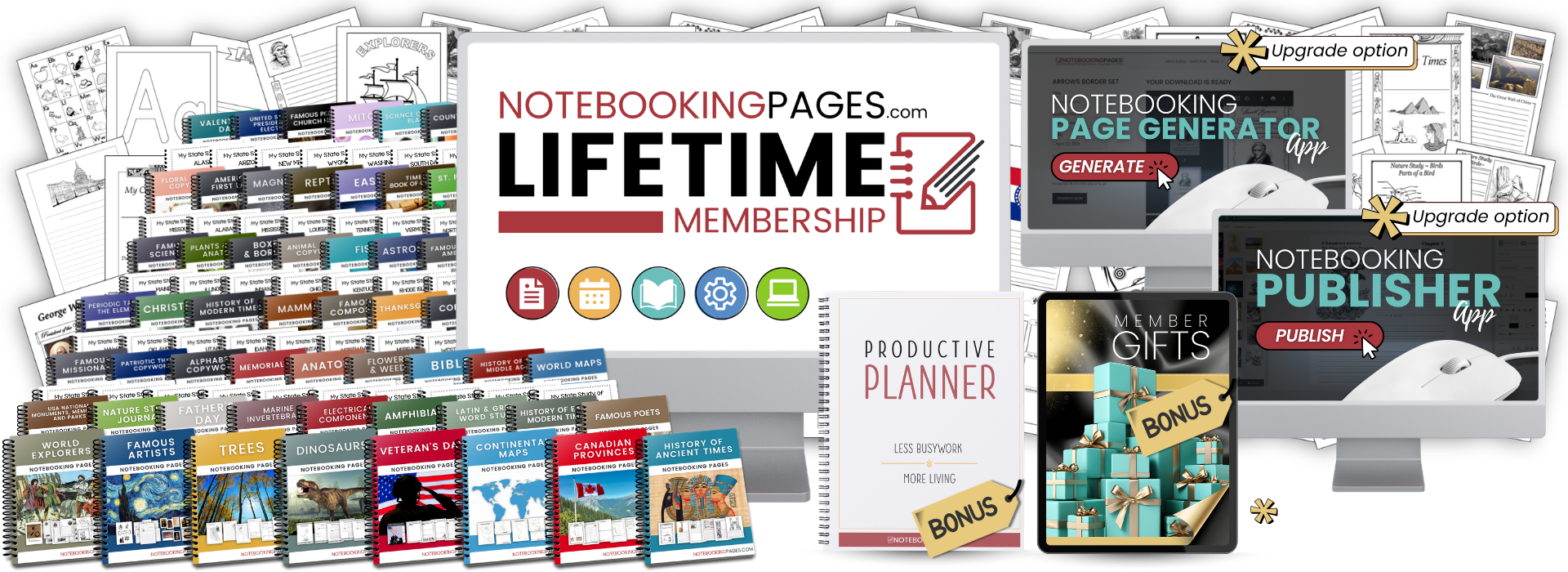 Notebooking Pages LIFETIME Membership