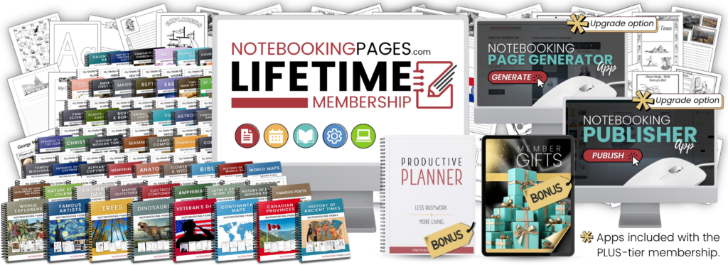 Notebooking Pages LIFETIME Membership