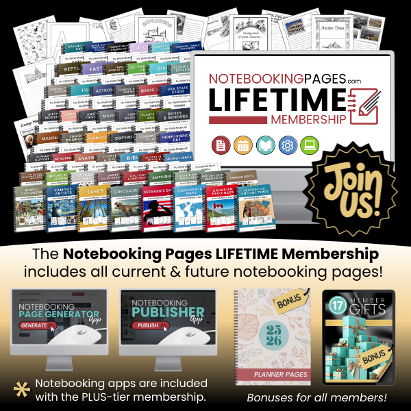 Notebooking Pages LIFETIME Membership
