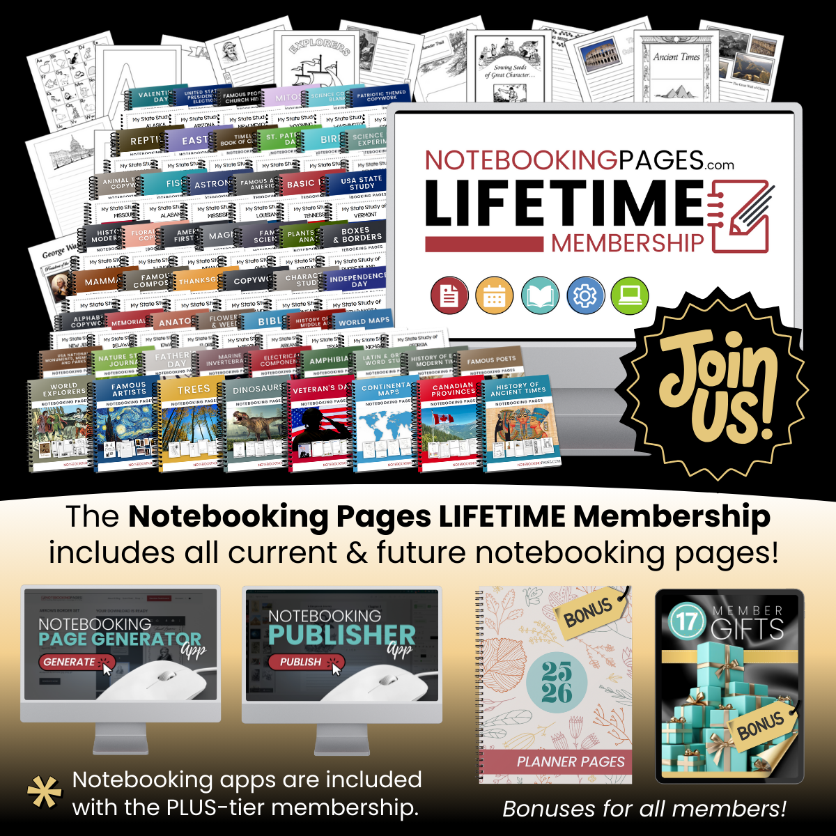 Notebooking Pages LIFETIME Membership