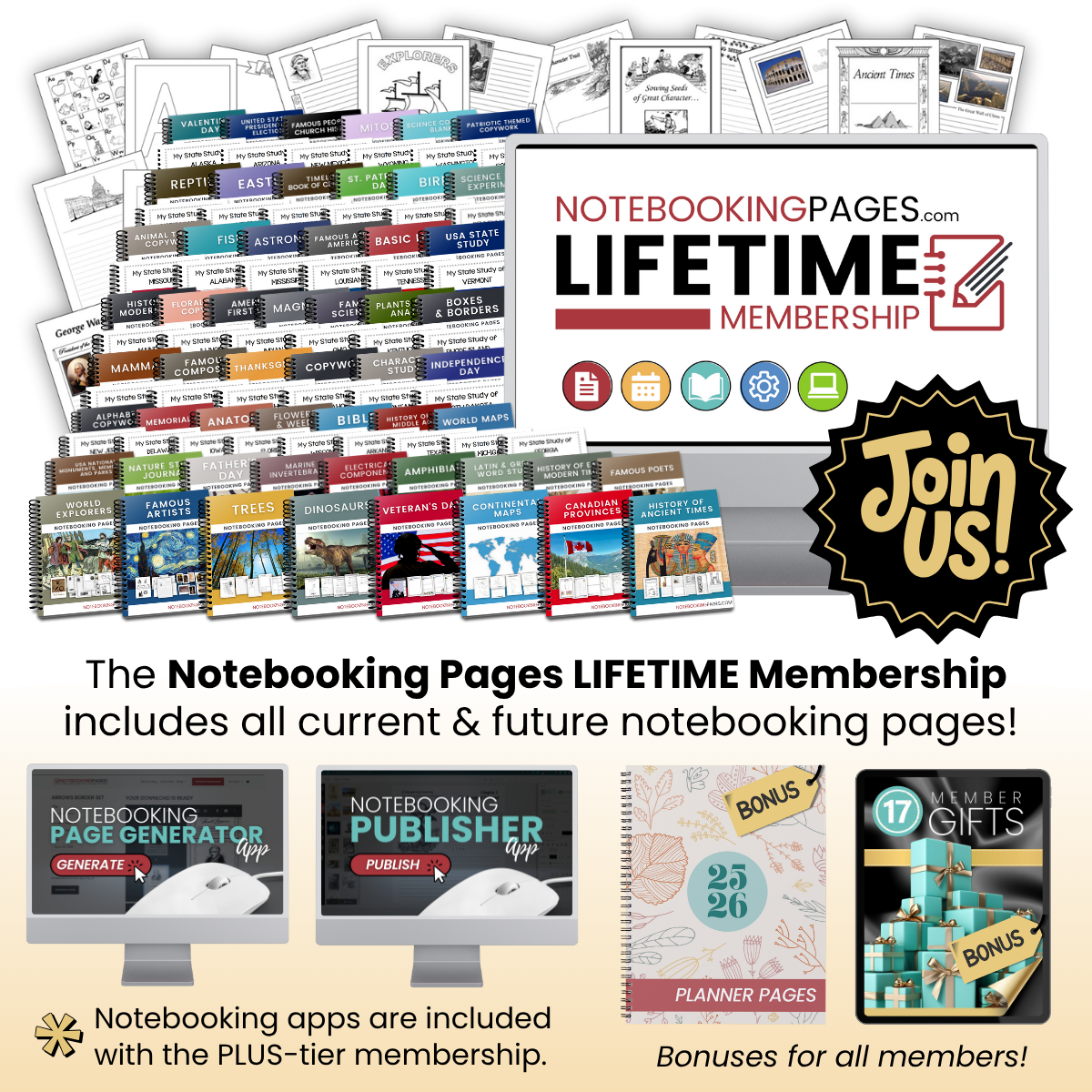 Notebooking Pages LIFETIME Membership