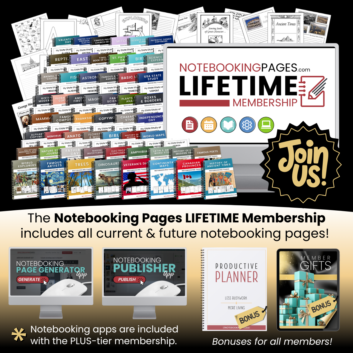 Notebooking Pages LIFETIME Membership