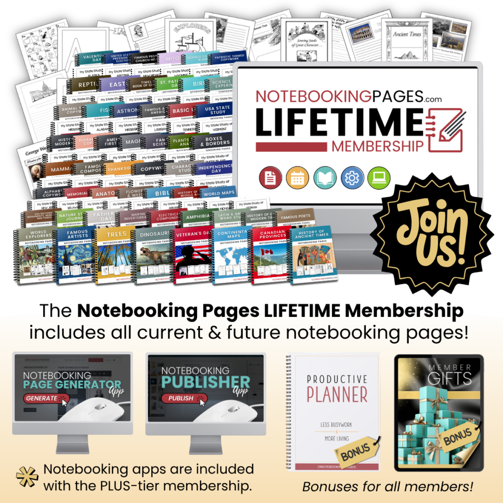 Notebooking Pages LIFETIME Membership