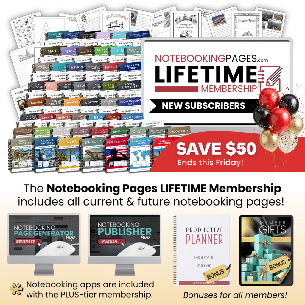 Notebooking Pages LIFETIME Membership