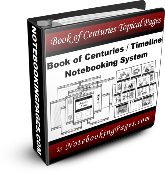 History Timeline Book Of Centuries Notebooking System