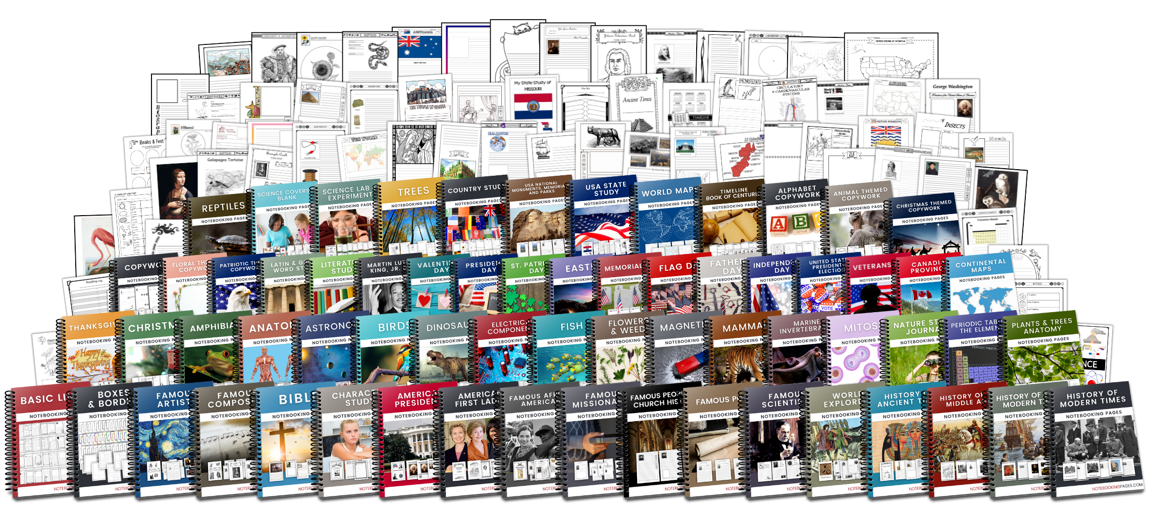 The Notebooking Pages Lifetime Library